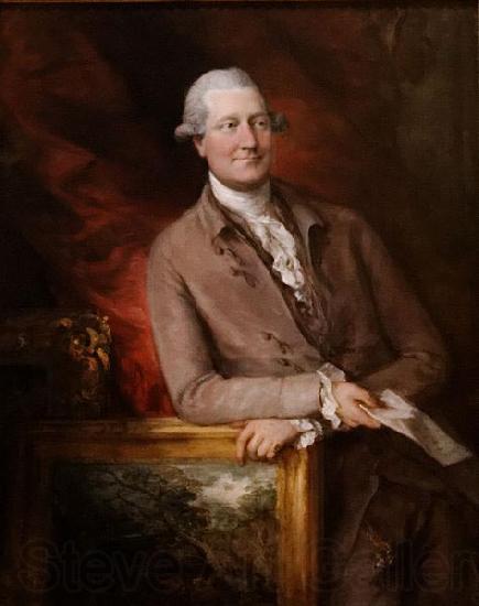 Thomas Gainsborough Portrait of James Christie France oil painting art